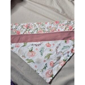 Somewhere Over Rainbows Baby Bandana Bib Set Floral Dusty Rose 3 Pack